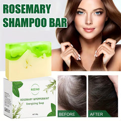 Rosemary Peppermint Shampoo Soap Deep Clean Scalp Control Moisturizing