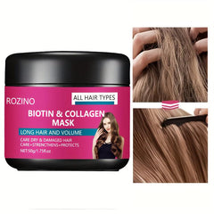 50g Biotin & Collagen Hair Mask for Stronger, Thicker Hair