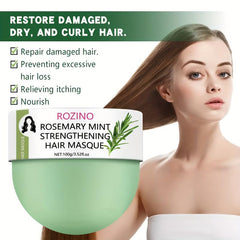 Rosemary Mint Hair Mask - Repairs Damaged Hair