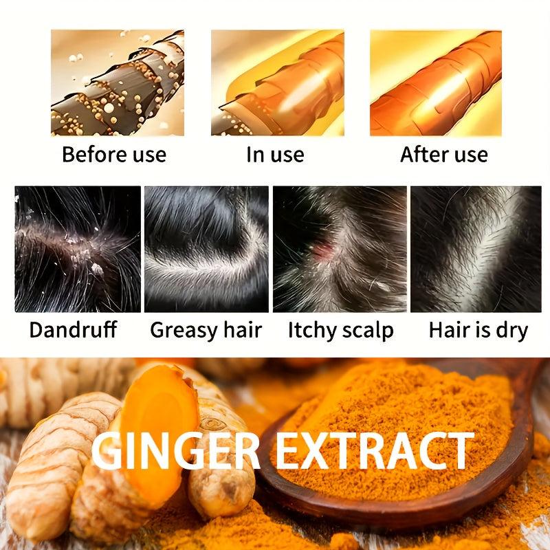 100g Turmeric Shampoo Soap Deep Cleaning Moisturizing Hair Care Bar