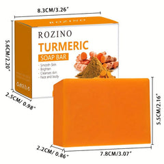 100g Turmeric Shampoo Soap Deep Cleaning Moisturizing Hair Care Bar