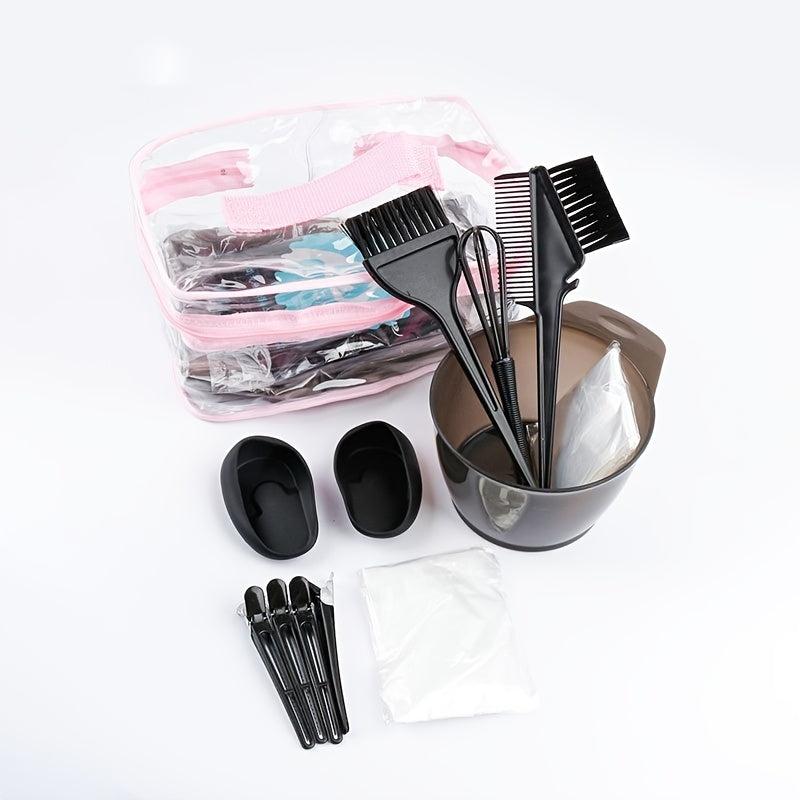 14pcs Hair Dyeing Kit Disposable Tools for Salon Home Use