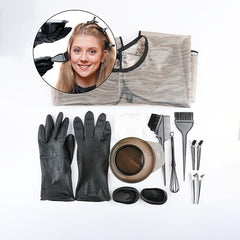 14pcs Hair Dyeing Kit Disposable Tools for Salon Home Use