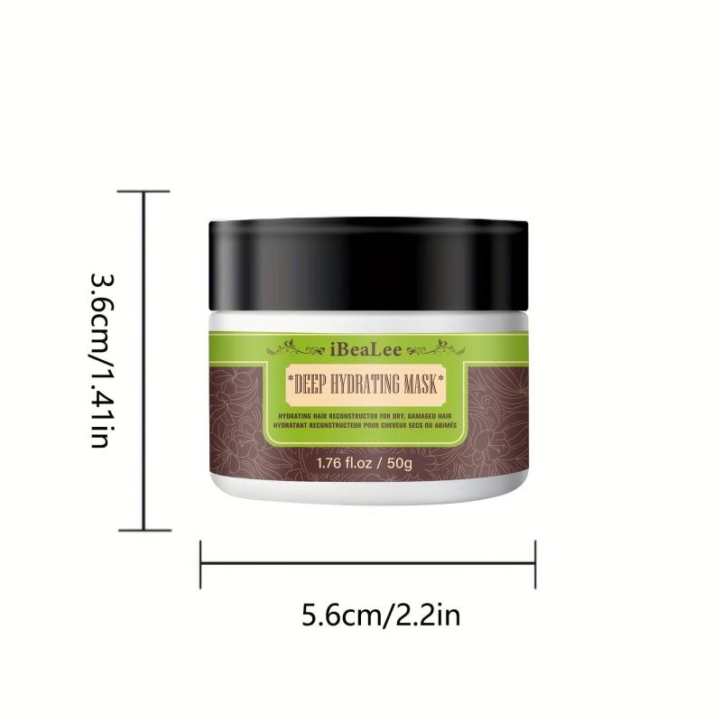 Deep Hydrating Hair Mask Collagen Biotin Argan Strengthening Masque