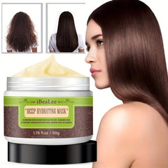 Deep Hydrating Hair Mask Collagen Biotin Argan Strengthening Masque