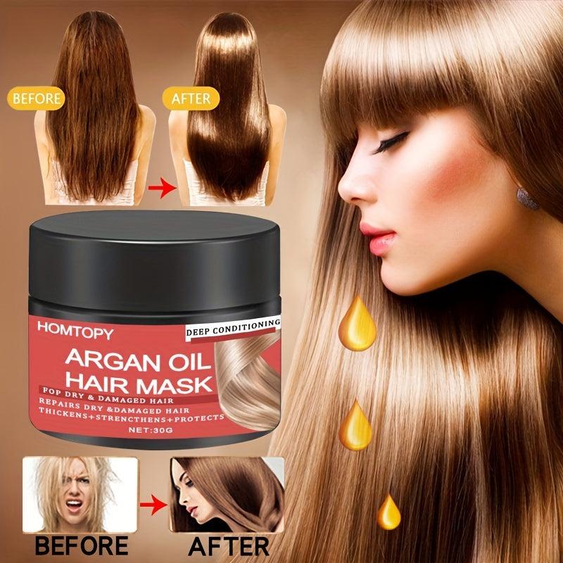 Argan Hair Mask Dry Damaged Hair Multifunctional Conditioner