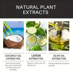 Coconut Shampoo Soap for Clean Scalp Moisturizing Hair