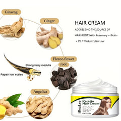 50g Keratin Hair Cream for Healthy Hair