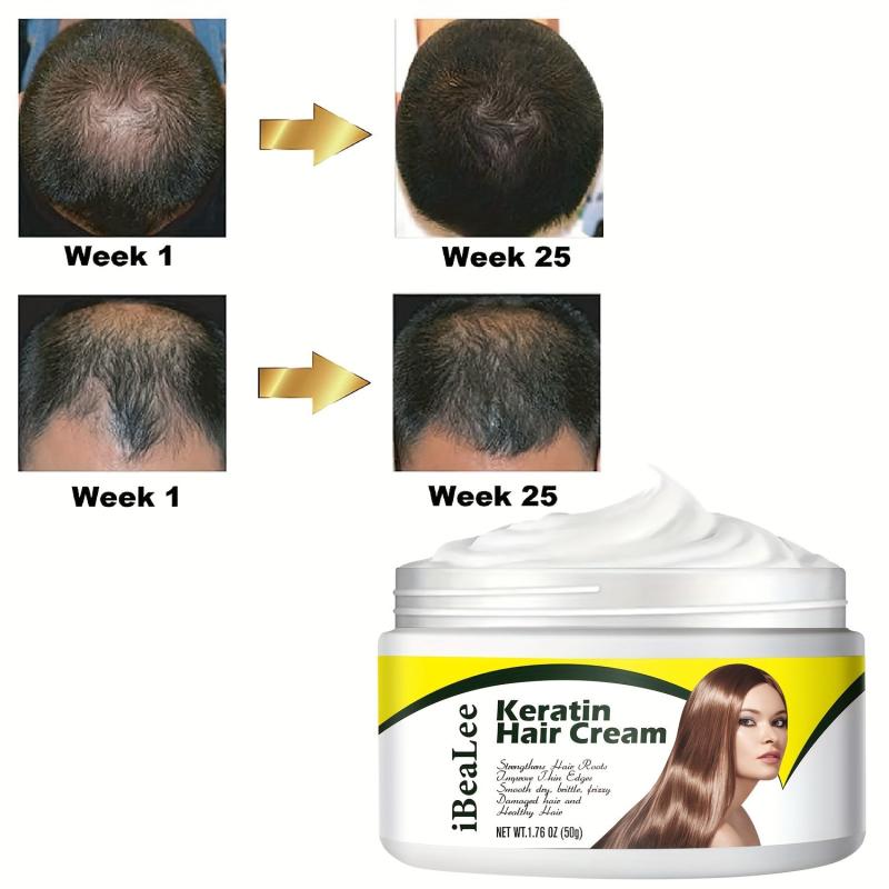 50g Keratin Hair Cream for Healthy Hair