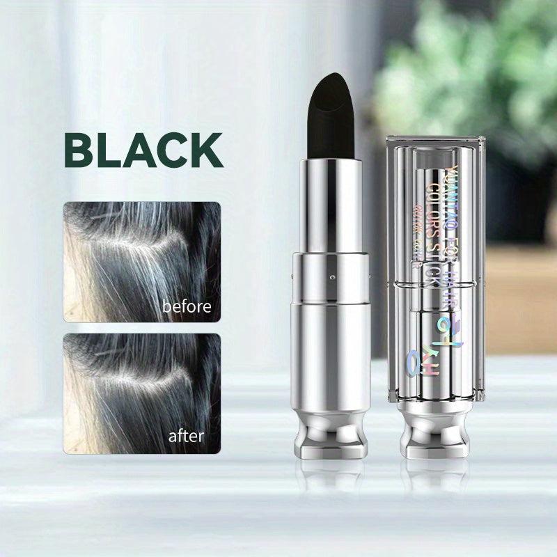 Portable Hair Dye Pen One Time Hair Stick Temporary Gray Coverage Unisex