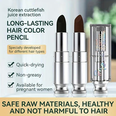 Portable Hair Dye Pen One Time Hair Stick Temporary Gray Coverage Unisex