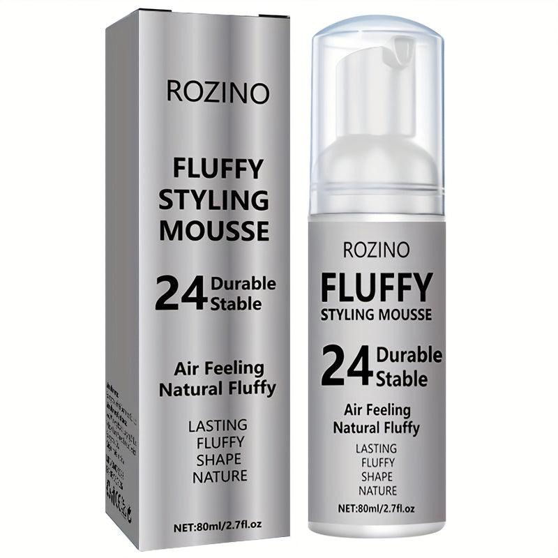 Grey Hair Styling Mousse - Moisturizing Care Foam - Natural Air Fluffy