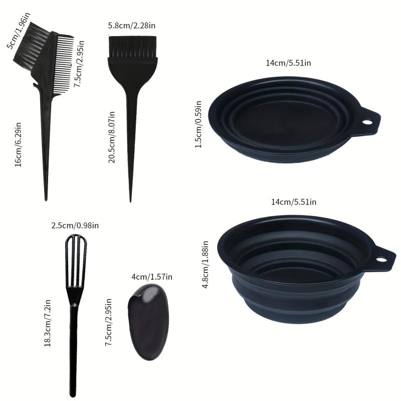 Hair Dye Coloring Kit Hair Dye Brush And Bowl Set