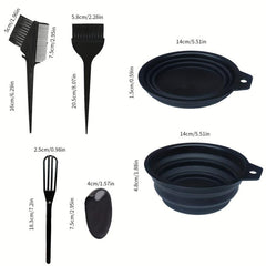 Hair Dye Coloring Kit Hair Dye Brush And Bowl Set