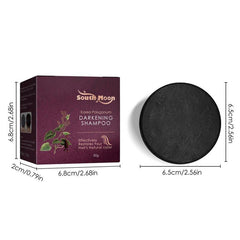 Organic Hair Darkening Shampoo Bar - Repairs Gray Hair, Volumizes and Conditions