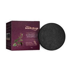 Organic Hair Darkening Shampoo Bar - Repairs Gray Hair, Volumizes and Conditions