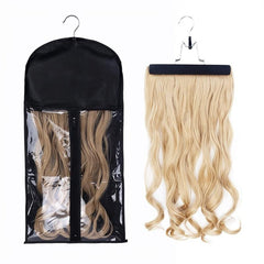 Hair Extensions Hanger with Storage Bag - Organize and Secure Wigs