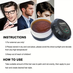 Halloween Hair Wax Aromatic 24 Hour Moisturizing Hair Mud