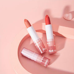 Matte Smooth Red Lipstick Long Lasting Low Saturation