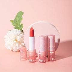 Matte Smooth Red Lipstick Long Lasting Low Saturation