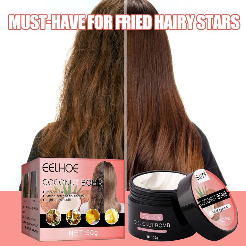 Coconut Bomb Hair Mask - Repairs Split Ends