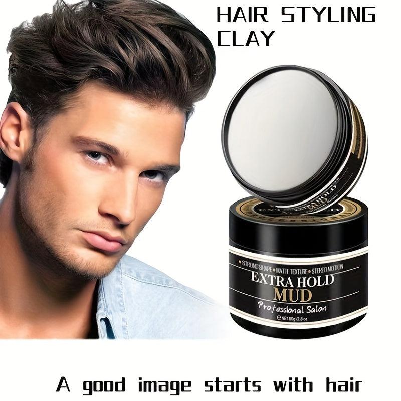 Matte Finish Hair Styling Clay for Men - Strong Hold Wax Paste