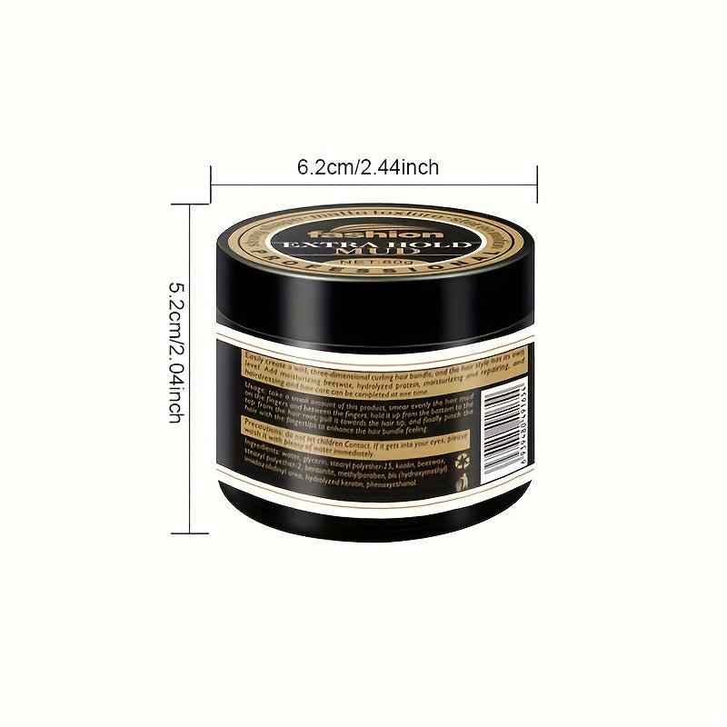 Matte Finish Hair Styling Clay for Men - Strong Hold Wax Paste