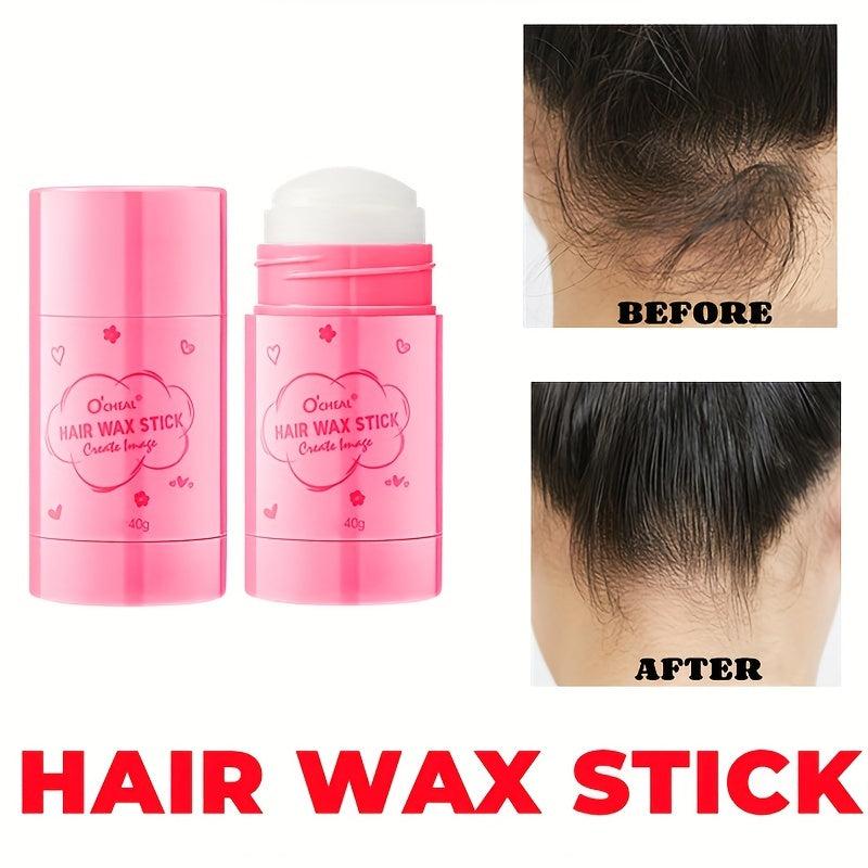 Hair Wax Stick Broken Hair Finishing Cream Non greasy Styling Pomade Stick