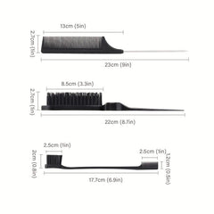 4Pcs Hair Wax Stick Set for Styling with Finishing Stick, Comb