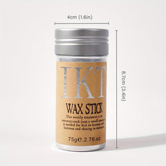 4Pcs Hair Wax Stick Set for Styling with Finishing Stick, Comb
