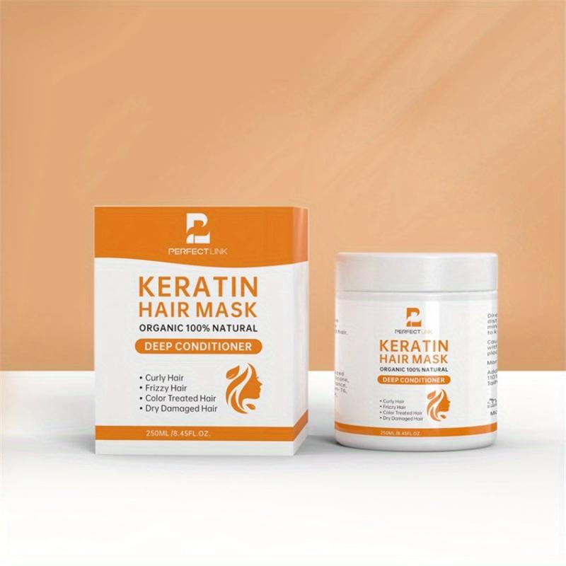 Keratin Avocado Hair Mask for Repairing Frizzy Hair