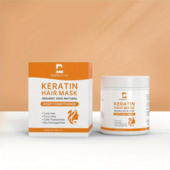 Keratin Avocado Hair Mask for Repairing Frizzy Hair