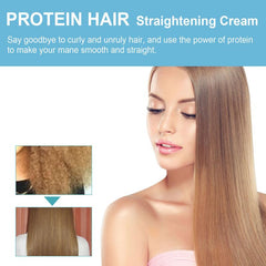 Coconut Protein Straightening Cream for Smooth Hair