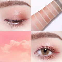 Starry Sky 28 Colors Eyeshadow Palette Coral Berry Tone Makeup Palette