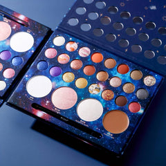 Starry Sky 28 Colors Eyeshadow Palette Coral Berry Tone Makeup Palette