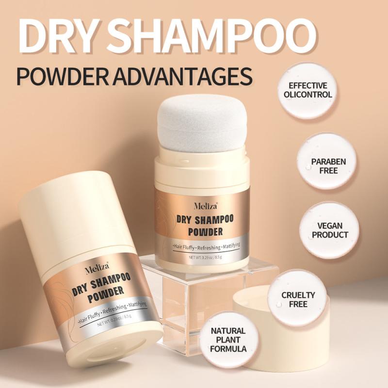 Refreshing Travel Size Dry Shampoo Powder for Fuller Looking Hair