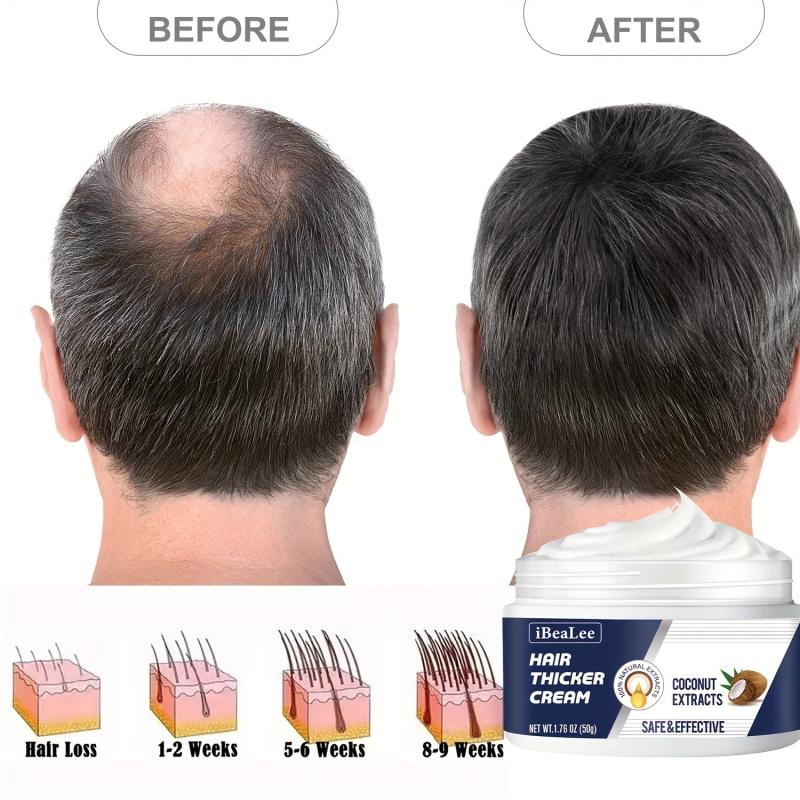 50g Natural Hair Thickening Cream for Stronger Hair