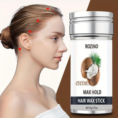 Coconut Hair Wax Stick Anti-frizz Hair Styling Wax Bar