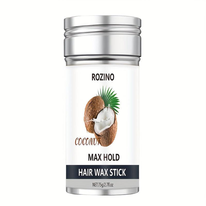 Coconut Hair Wax Stick Anti-frizz Hair Styling Wax Bar