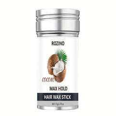 Coconut Hair Wax Stick Anti-frizz Hair Styling Wax Bar
