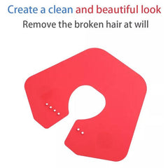 Waterproof Silicone Collar Neck Cape for Hairdressing