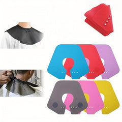 Waterproof Silicone Collar Neck Cape for Hairdressing
