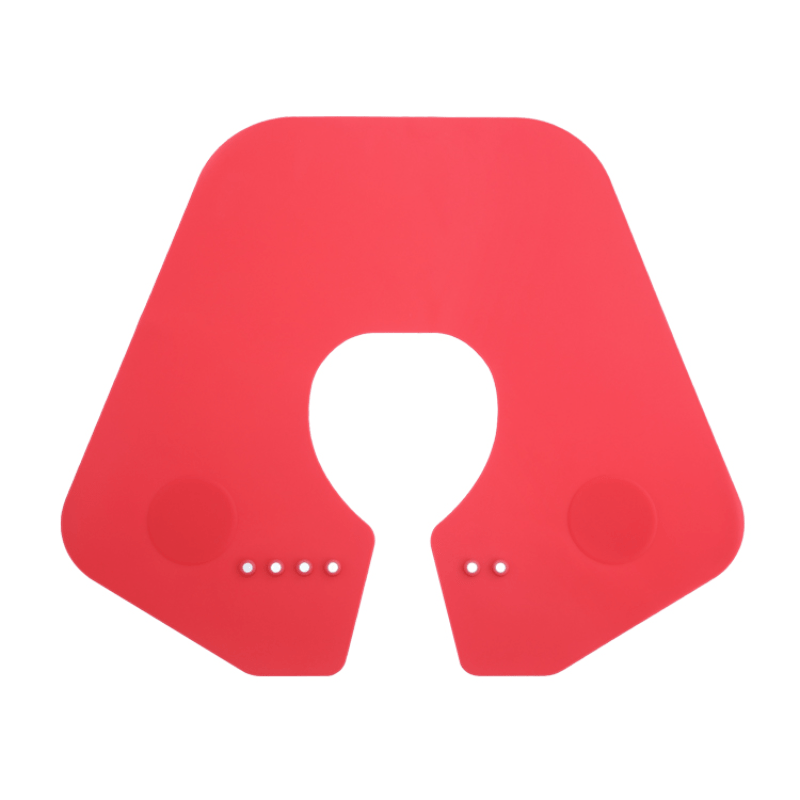 Waterproof Silicone Collar Neck Cape for Hairdressing