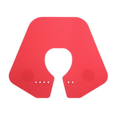 Waterproof Silicone Collar Neck Cape for Hairdressing