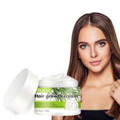 Rosemary Hair Cream for All Hair Types - Repairs, Strengthens, Thickens