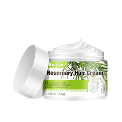 Rosemary Hair Cream for All Hair Types - Repairs, Strengthens, Thickens