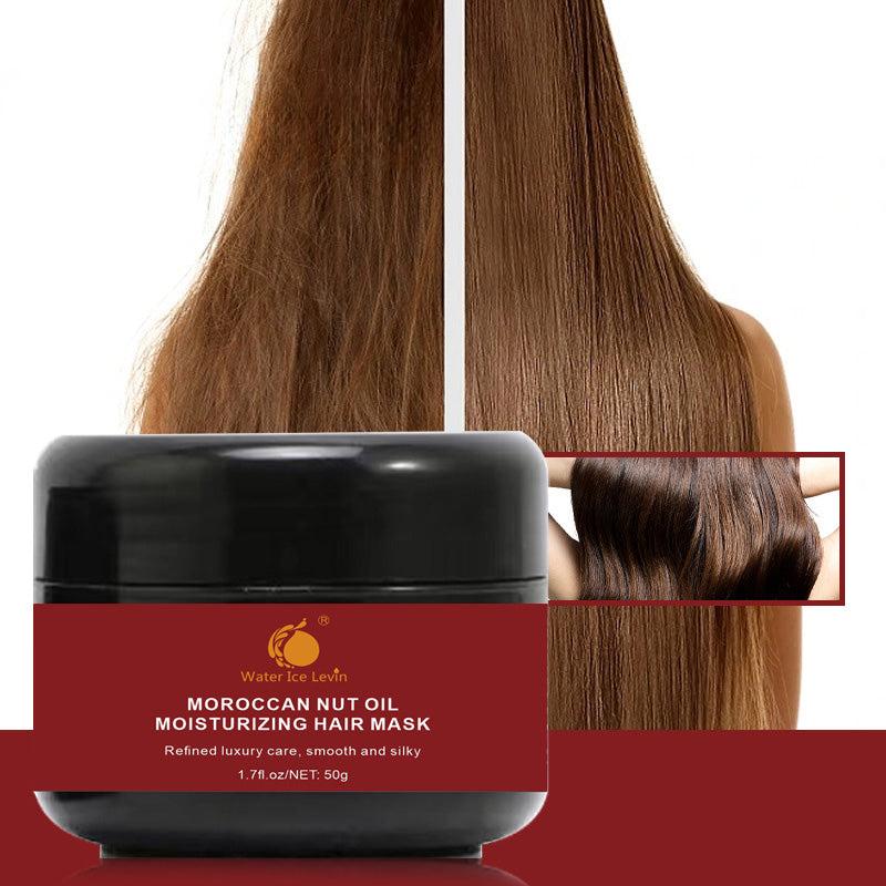 Moroccan Nut Hair Mask for Fluffy Hair Healthy Roots to Tips