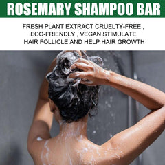 Rosemary Shampoo Soap for Hair Care - Strengthens Hair