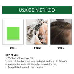 Rosemary Shampoo Soap for Hair Care - Strengthens Hair