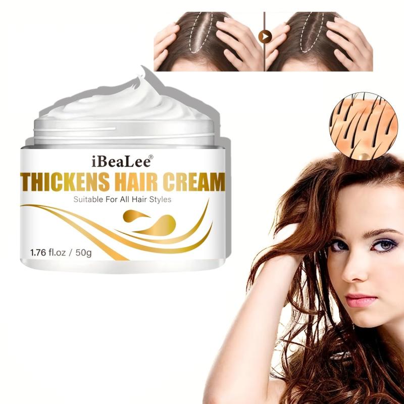 Hair Thickening Cream with Biotin & Vitamin for Fuller Hair